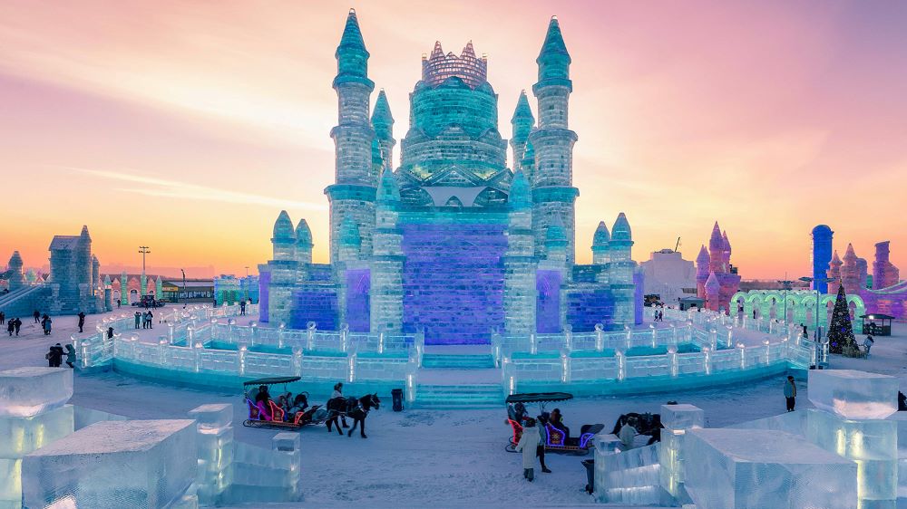 Harbin China ice festival