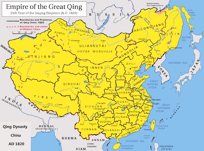 qing empire expansion