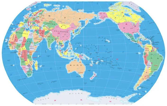 El mapa del mundo que conoces no es el que usan en otras partes del mundo