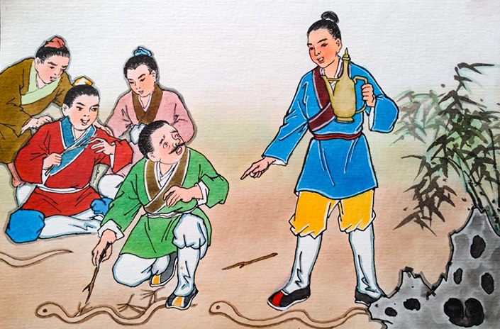 histoire d'idiome chinois traditionnel