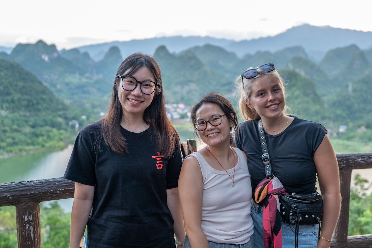 CLI students countryside