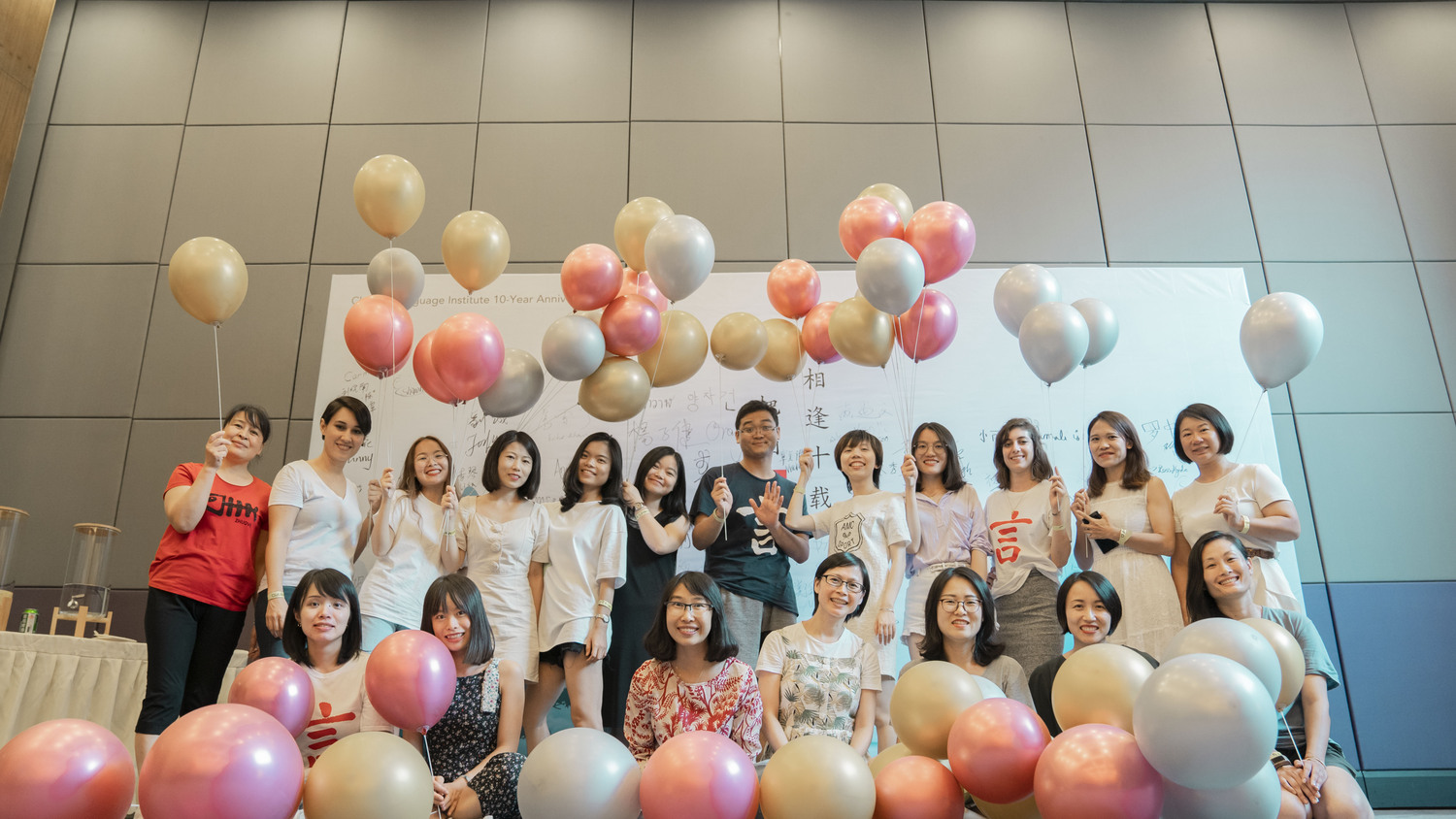 Group photo at a CLI celebration